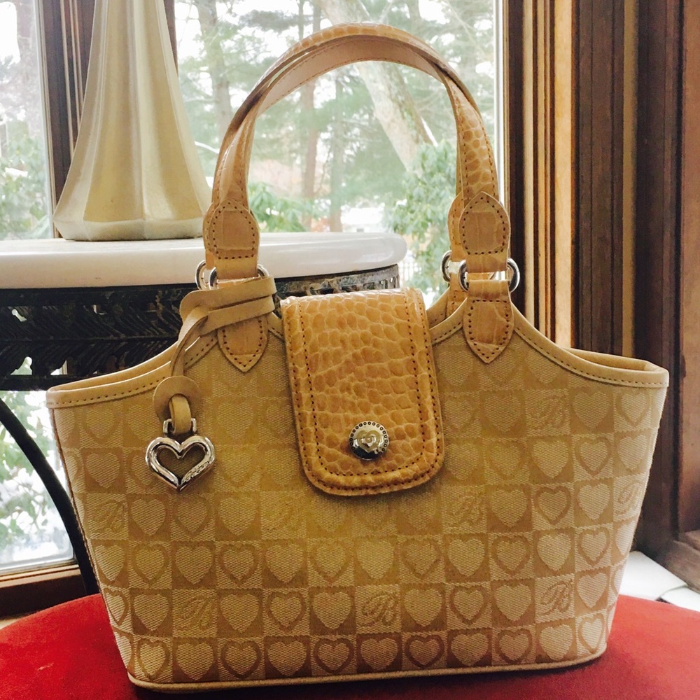 SOLD.  NWR Brighton Designer Monogrammed Handbag