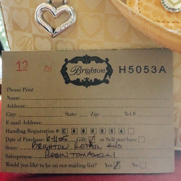 SOLD. NWR Brighton Designer Monogrammed Handbag - Picture 4 of 6