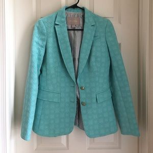 Banana Republic baby blue blazer