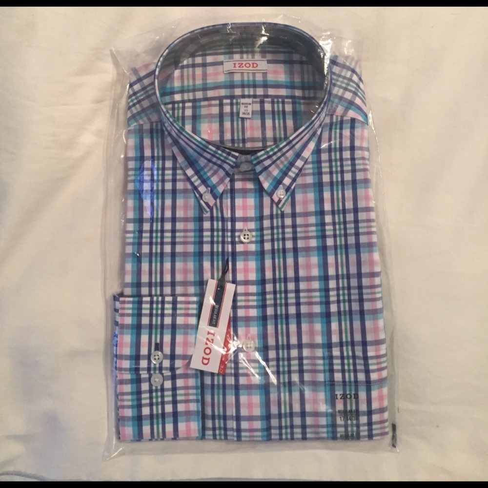 IZOD Regular Fit Pastel Shirt
