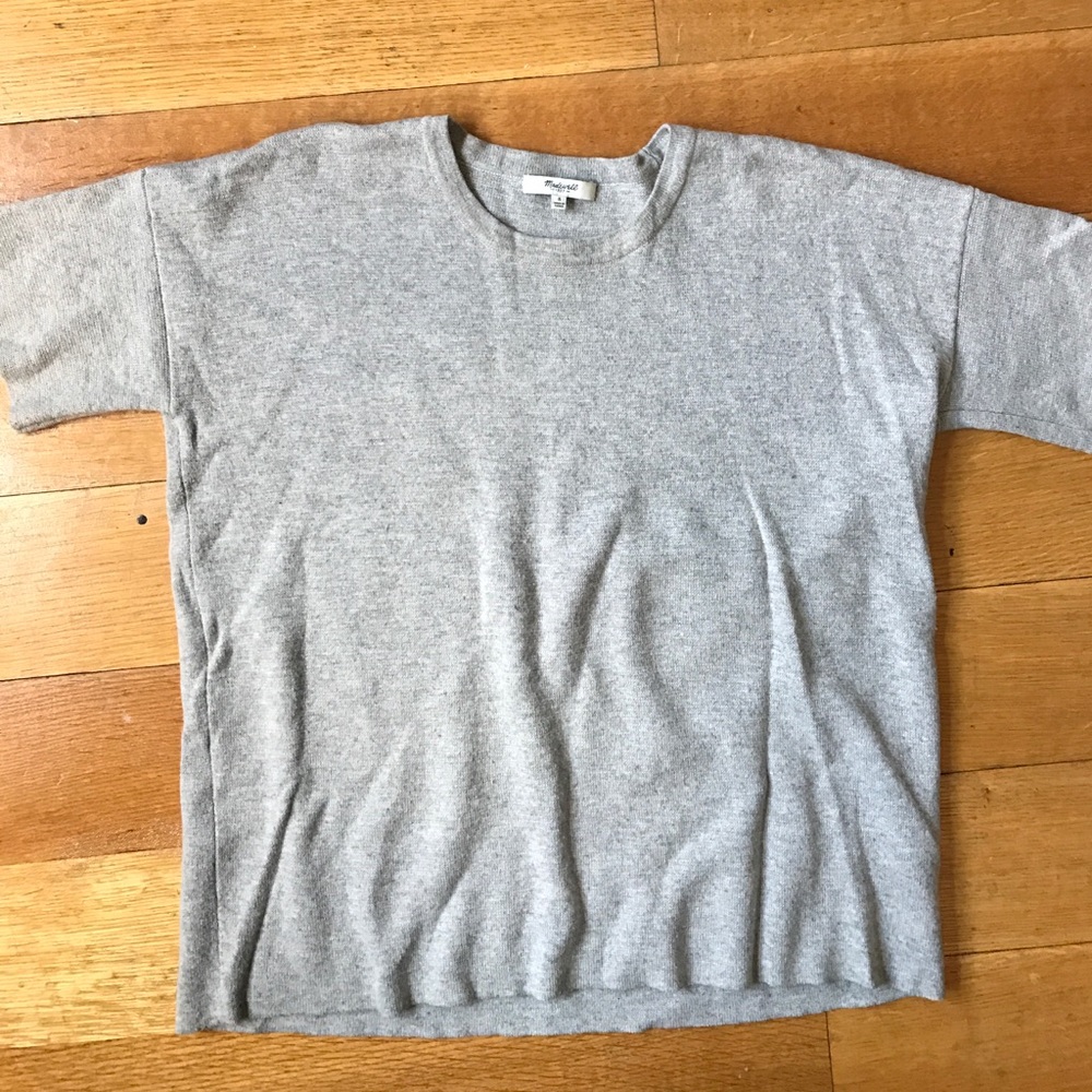 Madewell short sleeve tee sweater