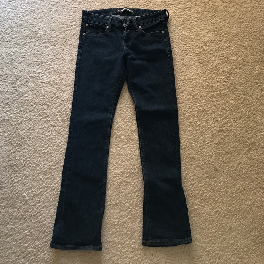 Express Stella low rise barely boot size 0short