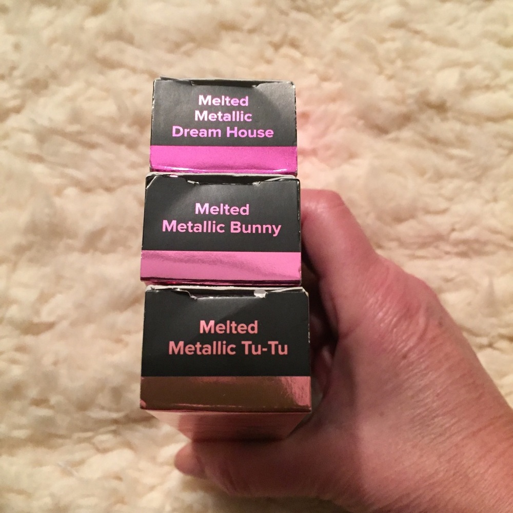 💜HP💜 TooFaced Bundle Melted Metal Lipstick - Picture 3 of 4