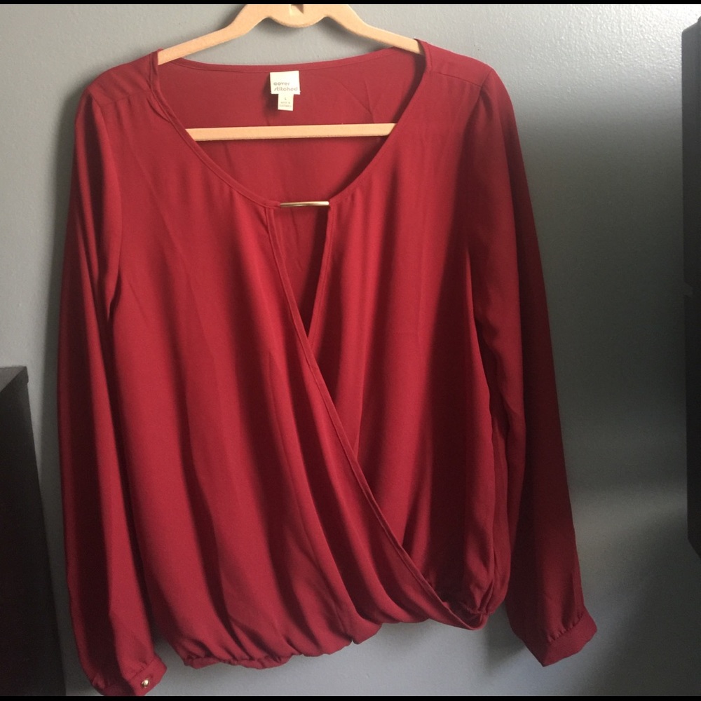 Red going out top