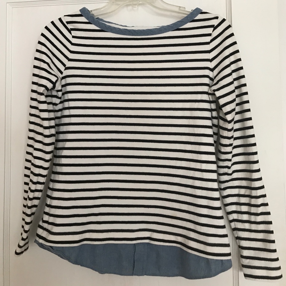 LOFT stripe top