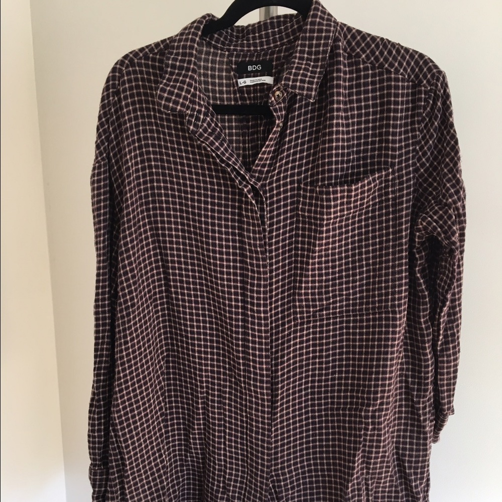 BDG oversized button up shirt