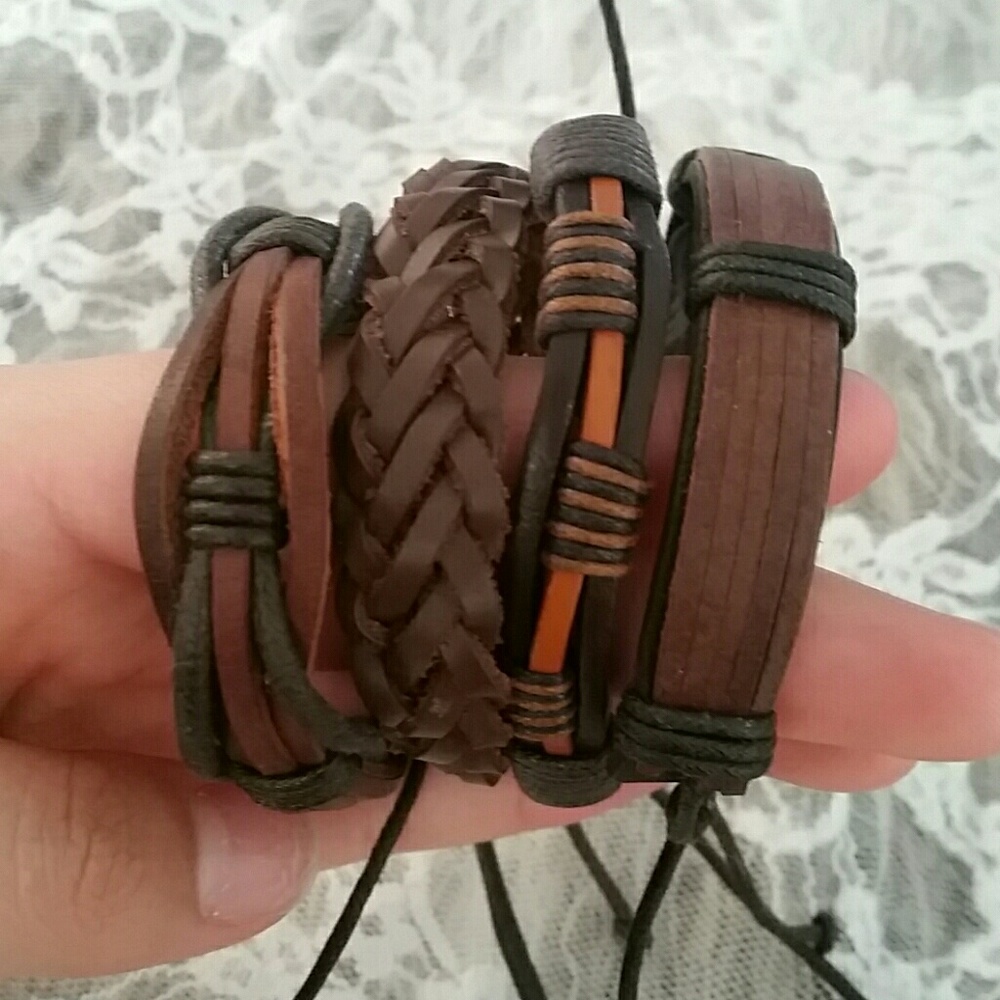 leather bracelets