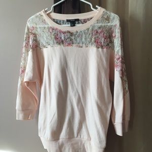 FLORAL LACE SWEATER🌸💐