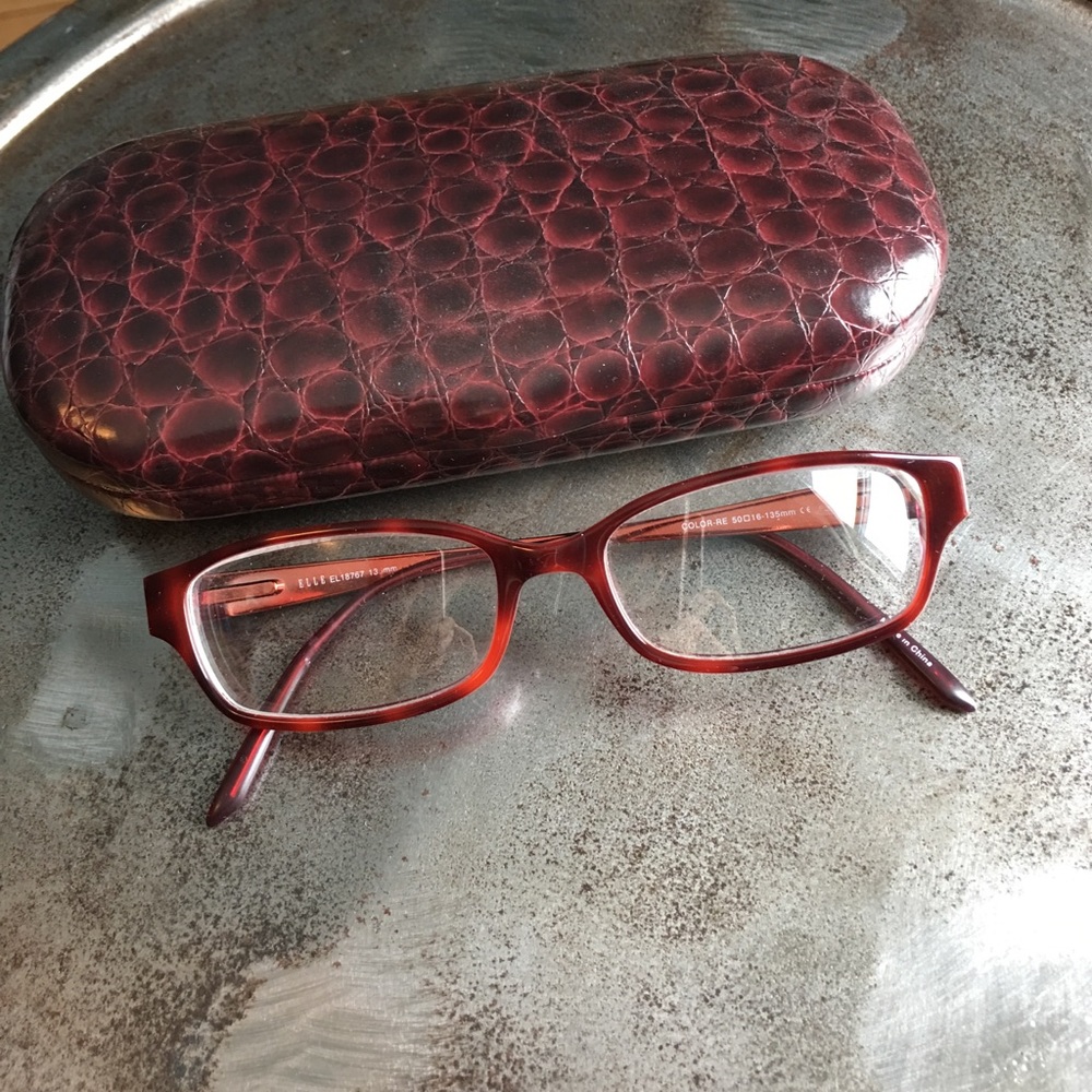 Red Elle - eye glass frames