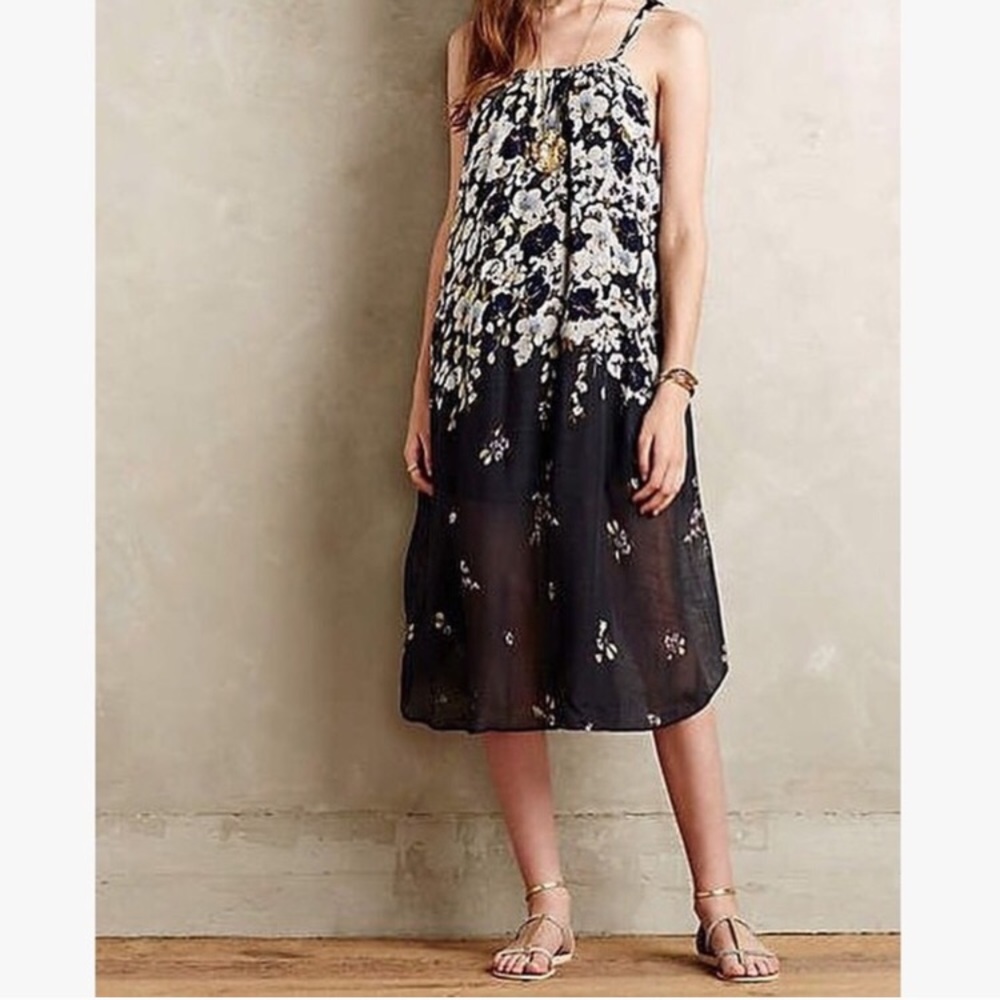 Anthropologie looks boho floral sundress