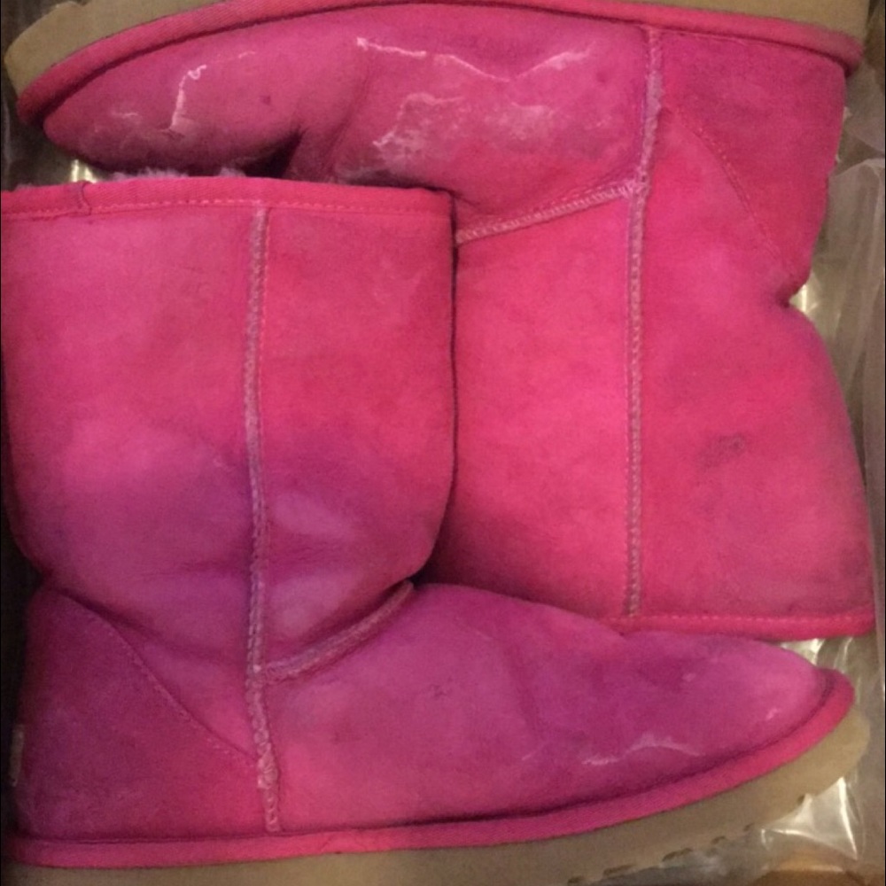 Hot Pink Uggs.