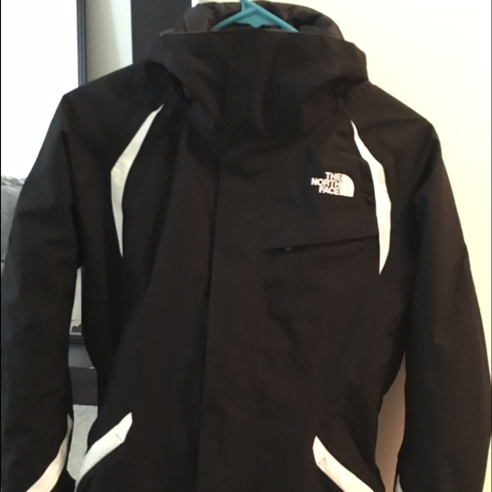 Barely worn womens north face 2 piece coat