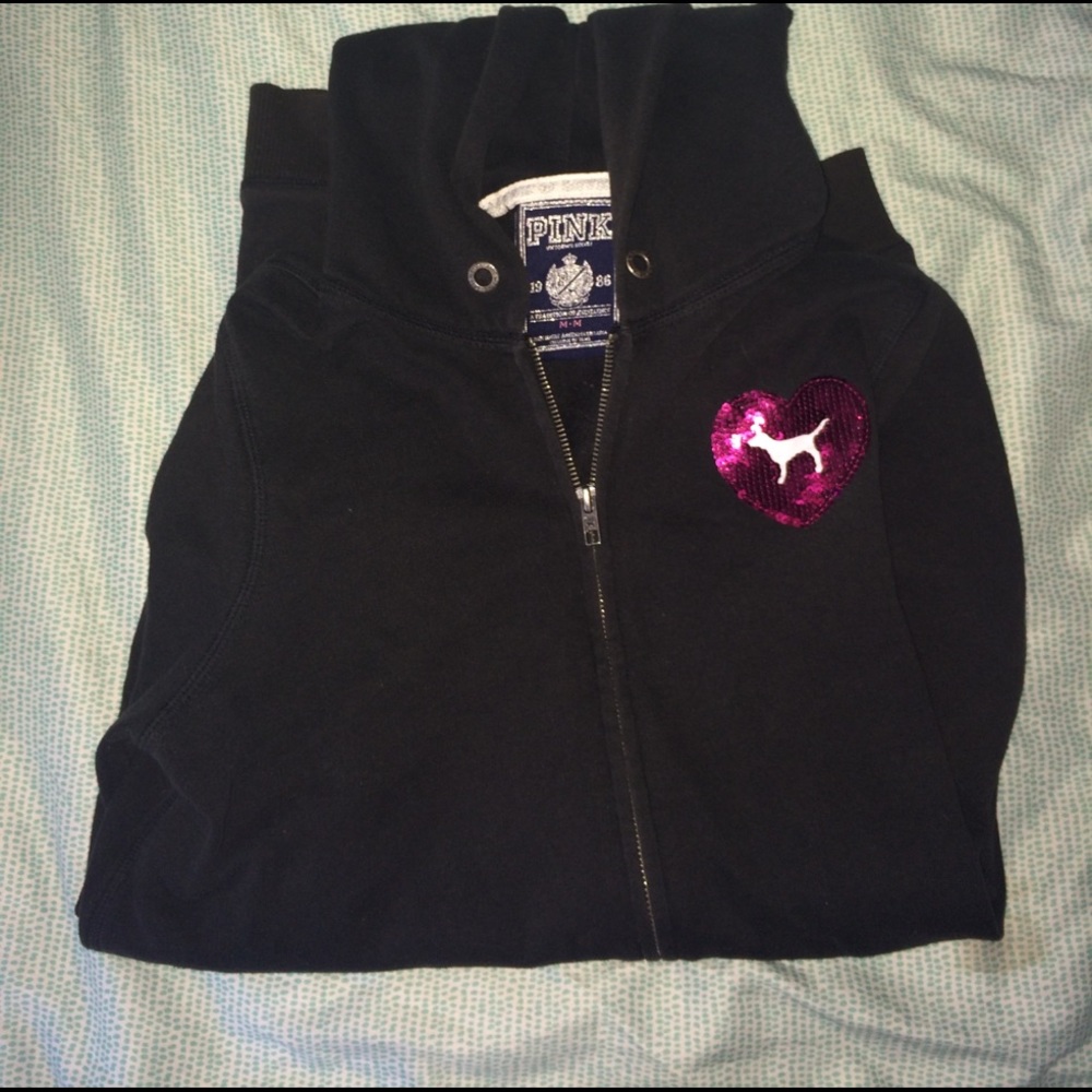 Victoria secret PINK full zip hoodie