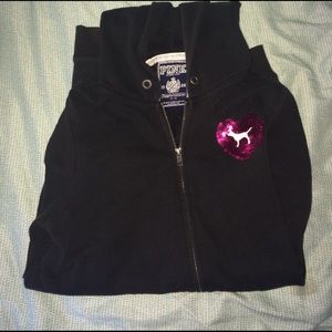 Victoria secret PINK full zip hoodie