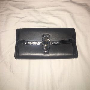 Authentic leather coach wallet