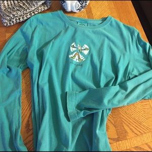 Life Is Good Long Sleeve Snow Angel