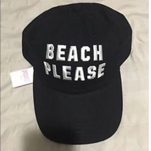 Victorias Secret PINK Baseball Hat BEACH PLEASE