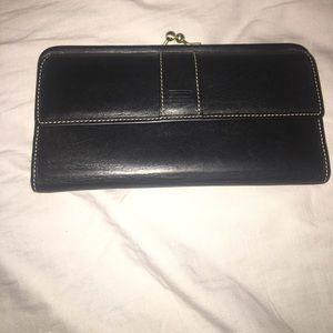 Authentic Coach leather wallet