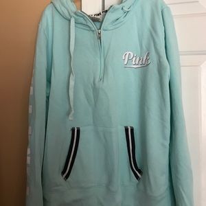 VS Pink Hoodie with front pockets