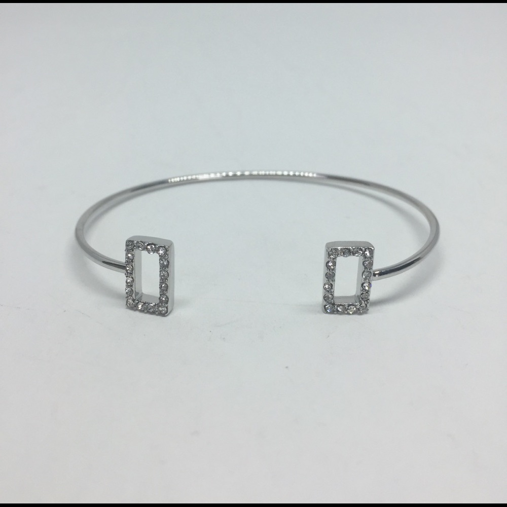 Rhodium/18k Gold Plated Bracelet - Picture 3 of 7