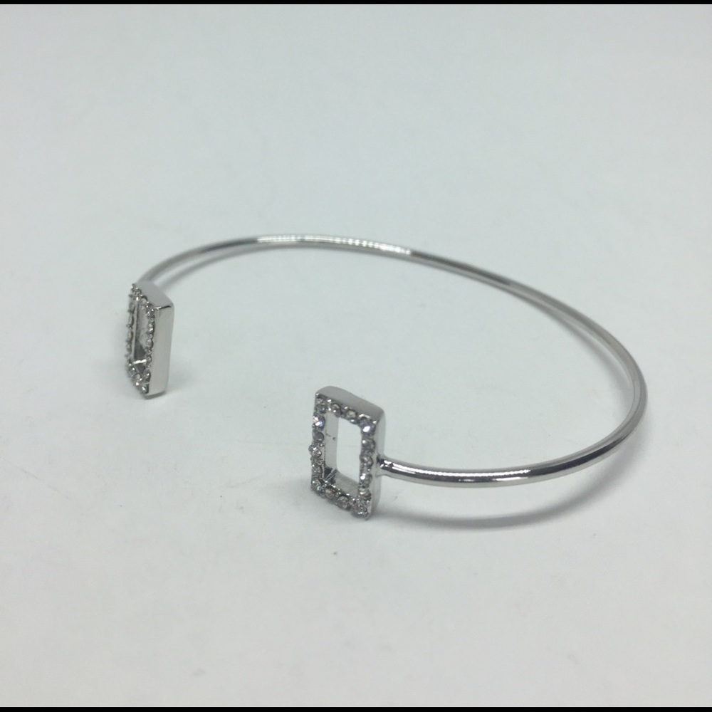 Rhodium/18k Gold Plated Bracelet - Picture 4 of 7