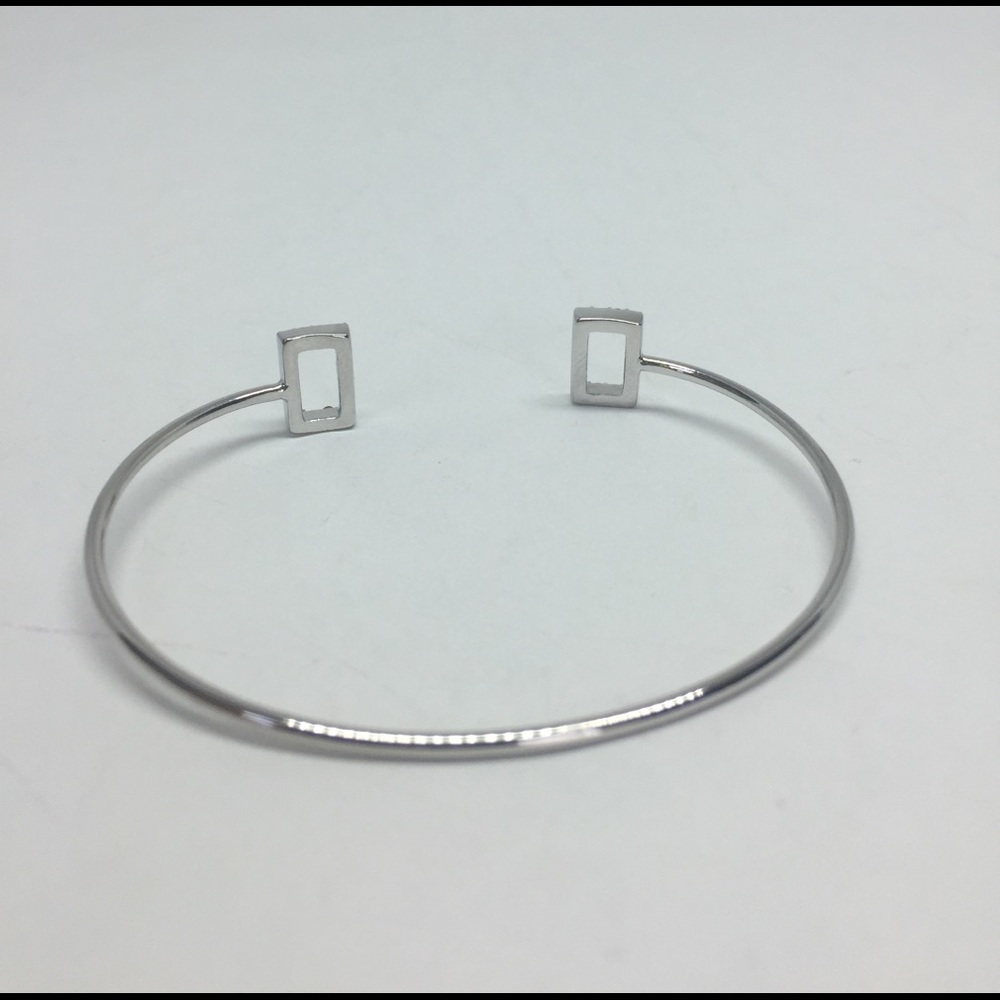 Rhodium/18k Gold Plated Bracelet - Picture 5 of 7