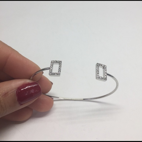 Rhodium/18k Gold Plated Bracelet - Picture 6 of 7