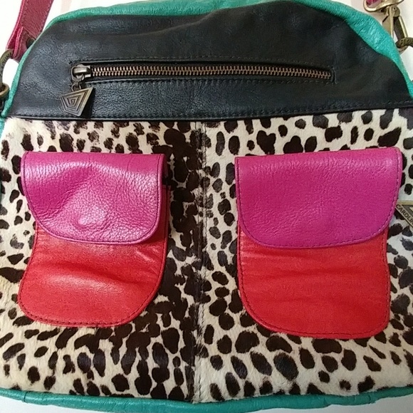 ๐๐HP๐NWT CAROLINA DE CUNTO LEATHER SHOULDER BAG - Picture 3 of 8