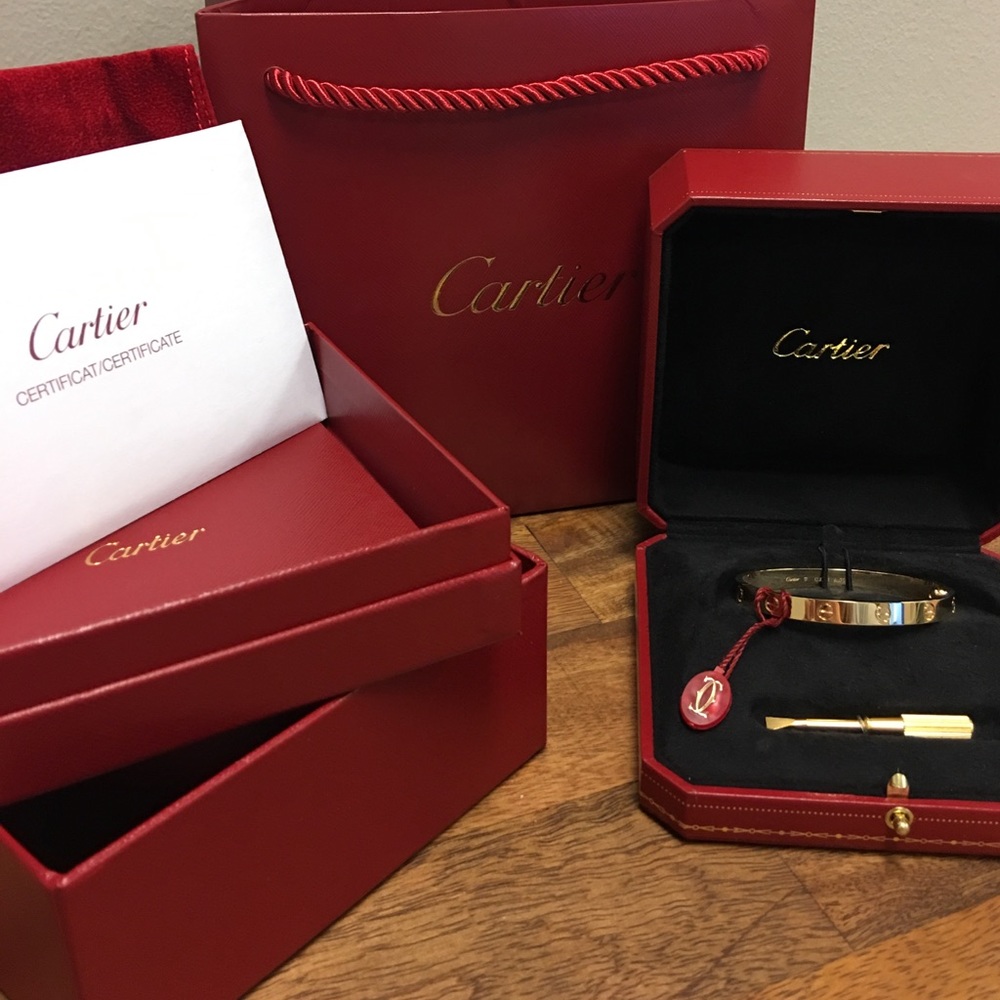 Cartier Gold Love Bracelet