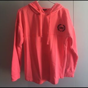 Love Hoodie size large fits Small