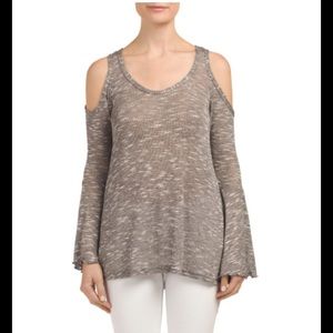 Cold shoulder top
