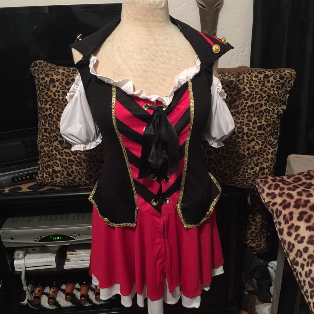 Lady pirate costume