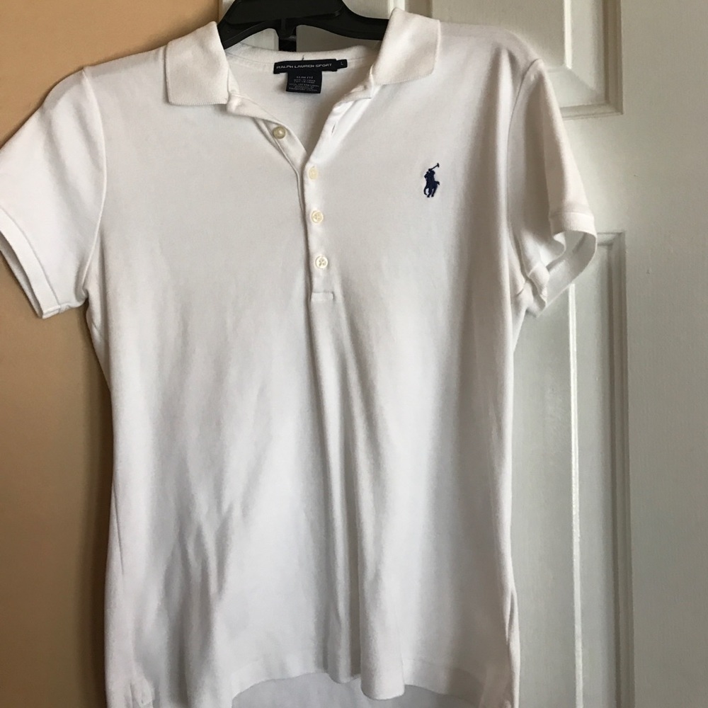 Ralph Lauren Polo white with blue horse