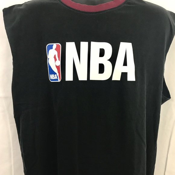 NBA Sleeveless Shirt Men's Apparel Large 100% Ctn - Picture 4 of 4