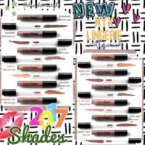 🆕 SHADES!! 2017 NYX Lingerie Lipstick Singles 💋
