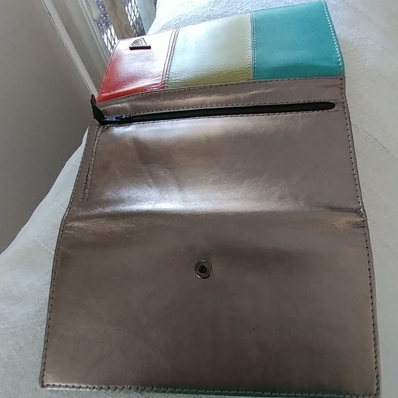 NEW CAROLINA DE CUNTO DESIGNER LEATHER WALLET - Picture 5 of 8