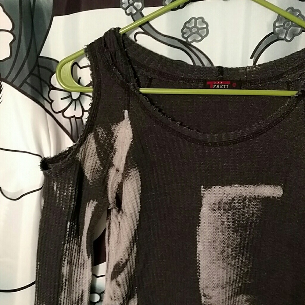 T Party urban punk ragamuffin hoodie - Picture 2 of 6