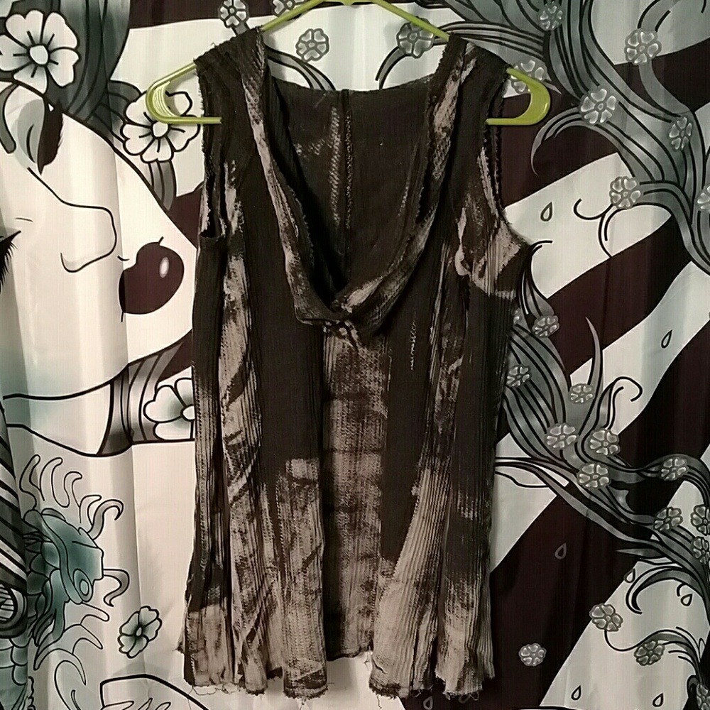 T Party urban punk ragamuffin hoodie - Picture 6 of 6