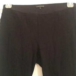 Theory Black Thick Leggings
