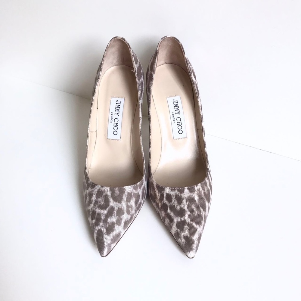 🌟AUTH Jimmy Choo Leopard Pattern Heels🌟