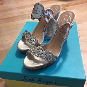 Jack ROGERS Luccia wedges size 6