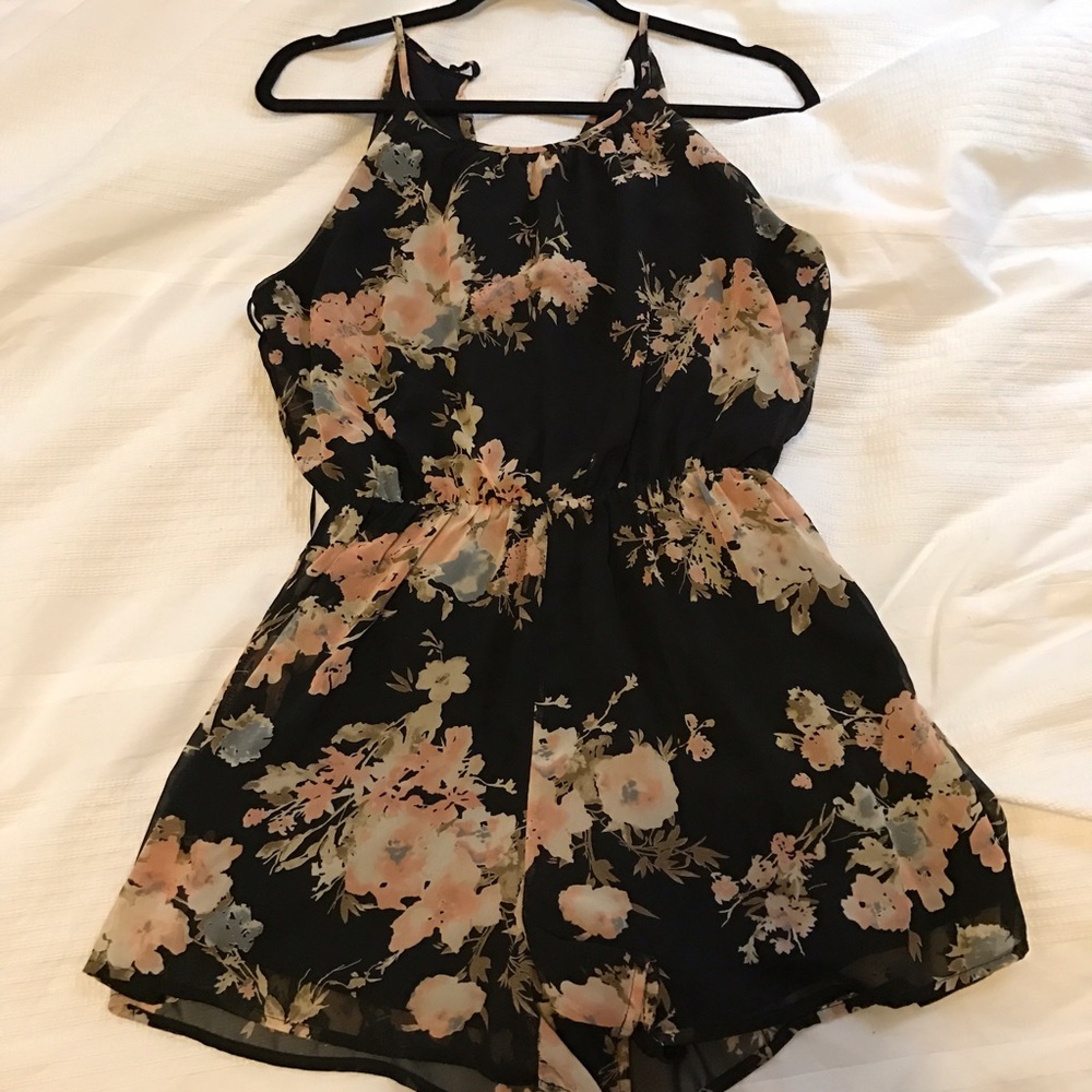 floral print romper