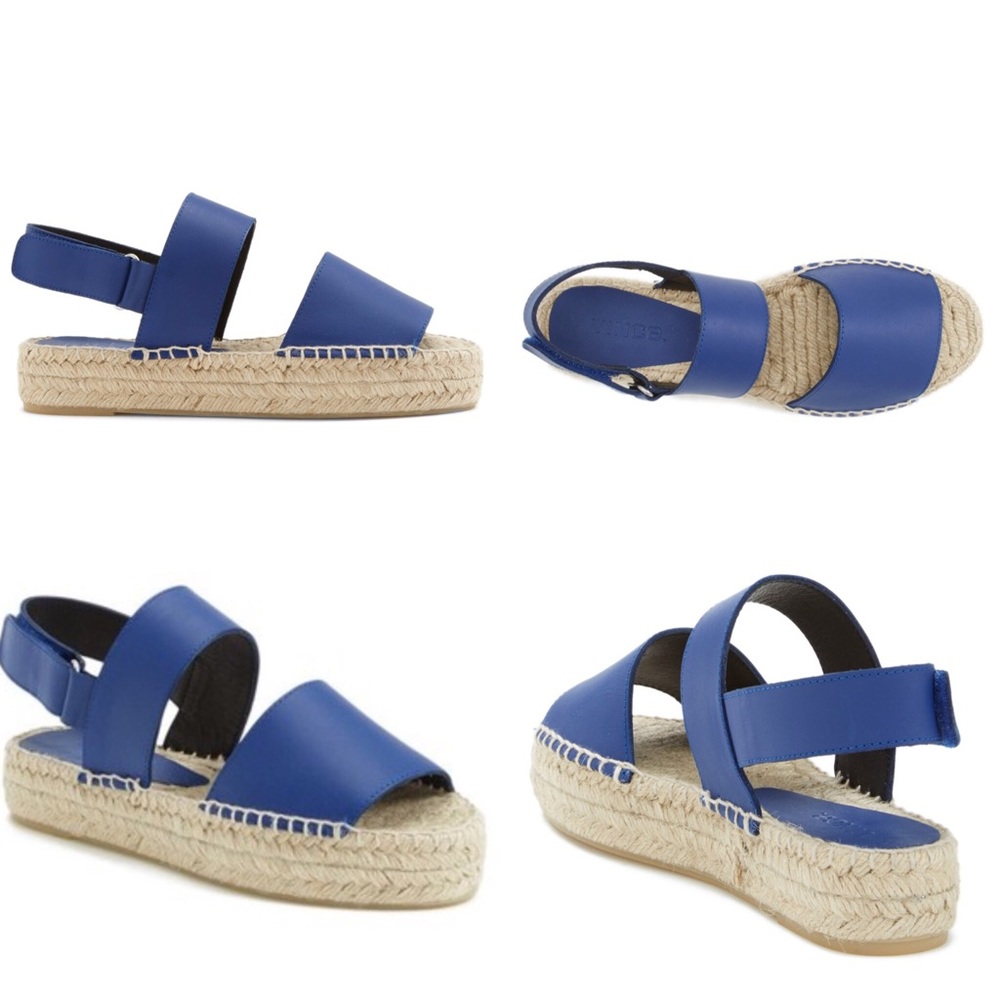 Vince Emilia Espadrille Platform Sandal