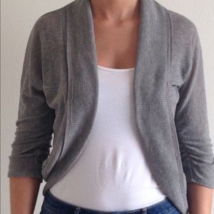 Light gray cardigan