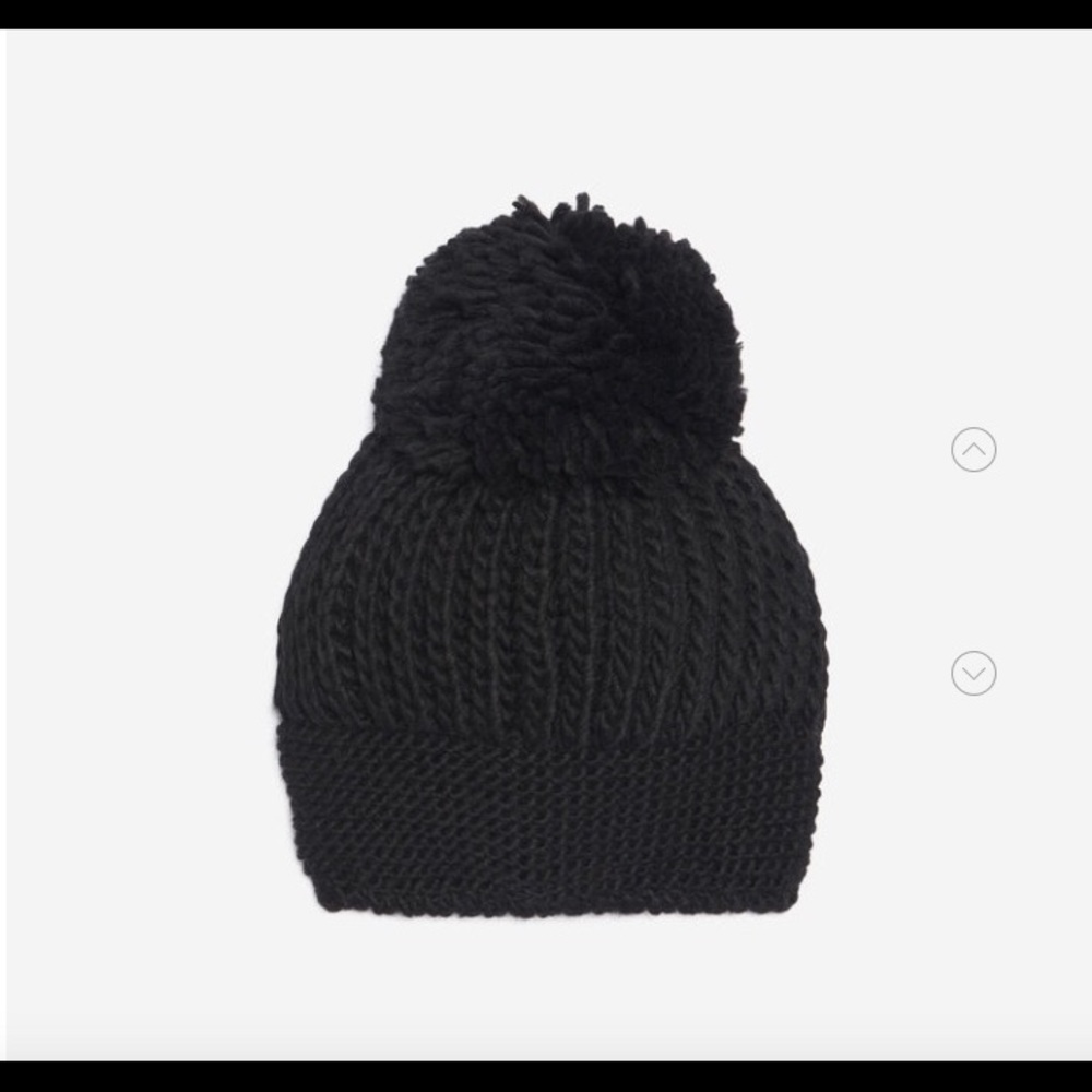 SANDRO BERYL BEANIE IN BLACK NWT - Picture 2 of 4