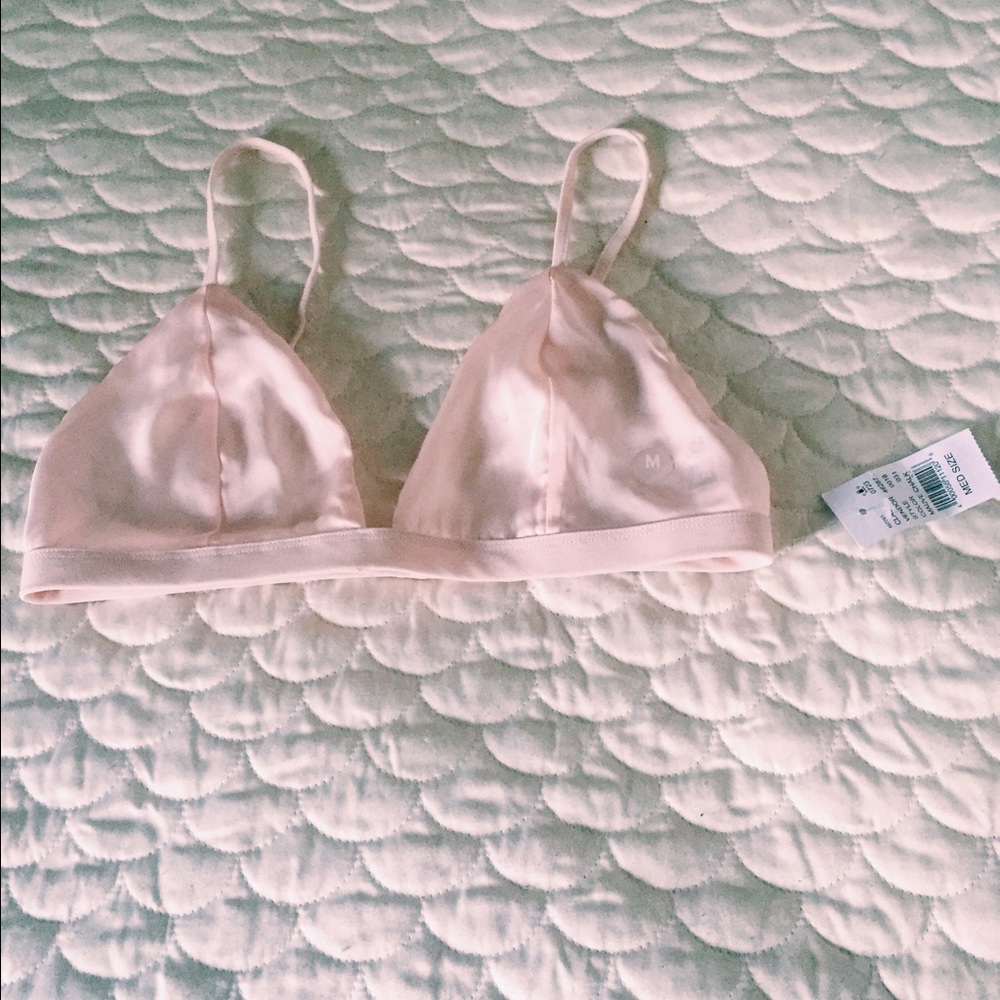 Powder pink bralette