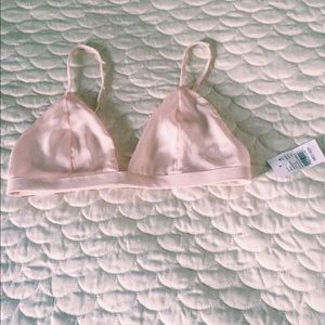 Powder pink bralette