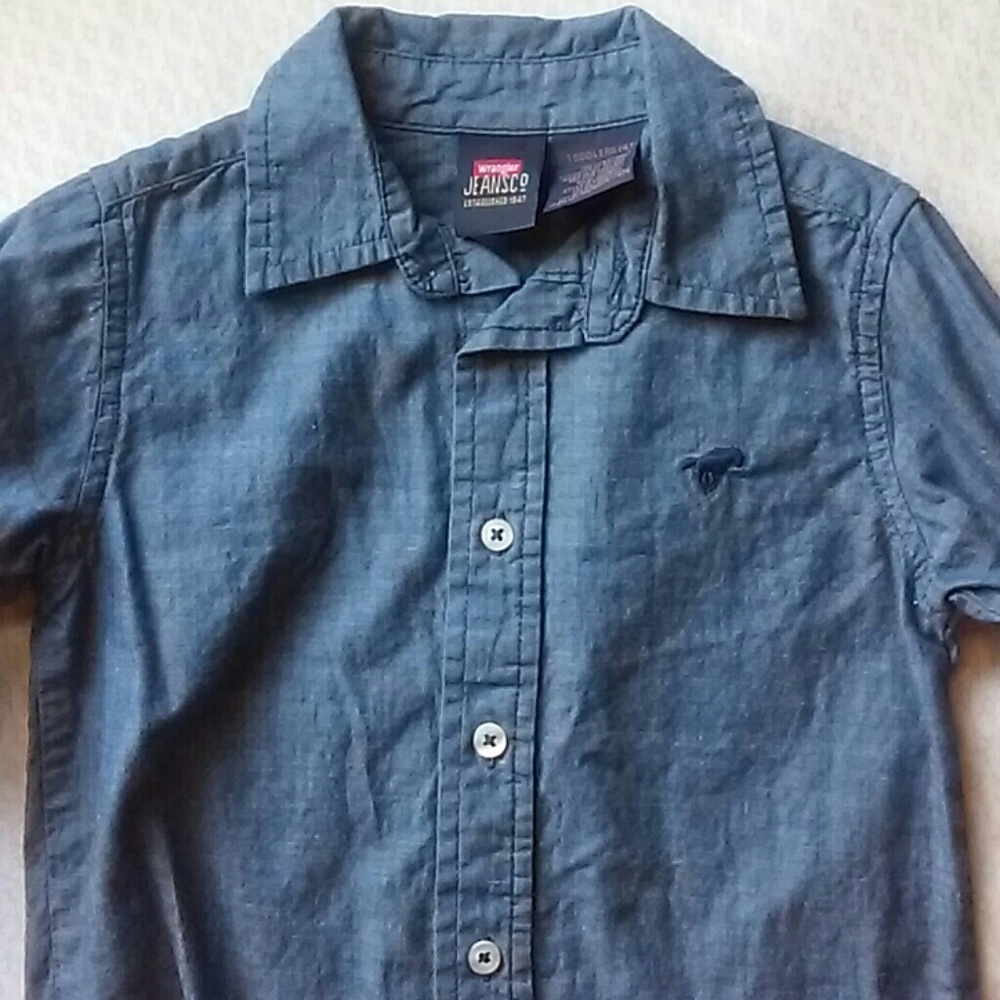 Toddler boys button down shirts