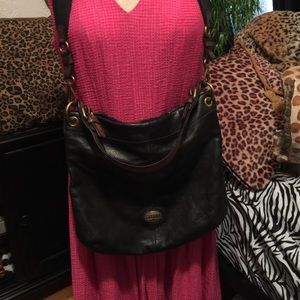 Fossil leather purse