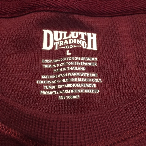 Duluth Trading Company Thermal - Picture 2 of 3